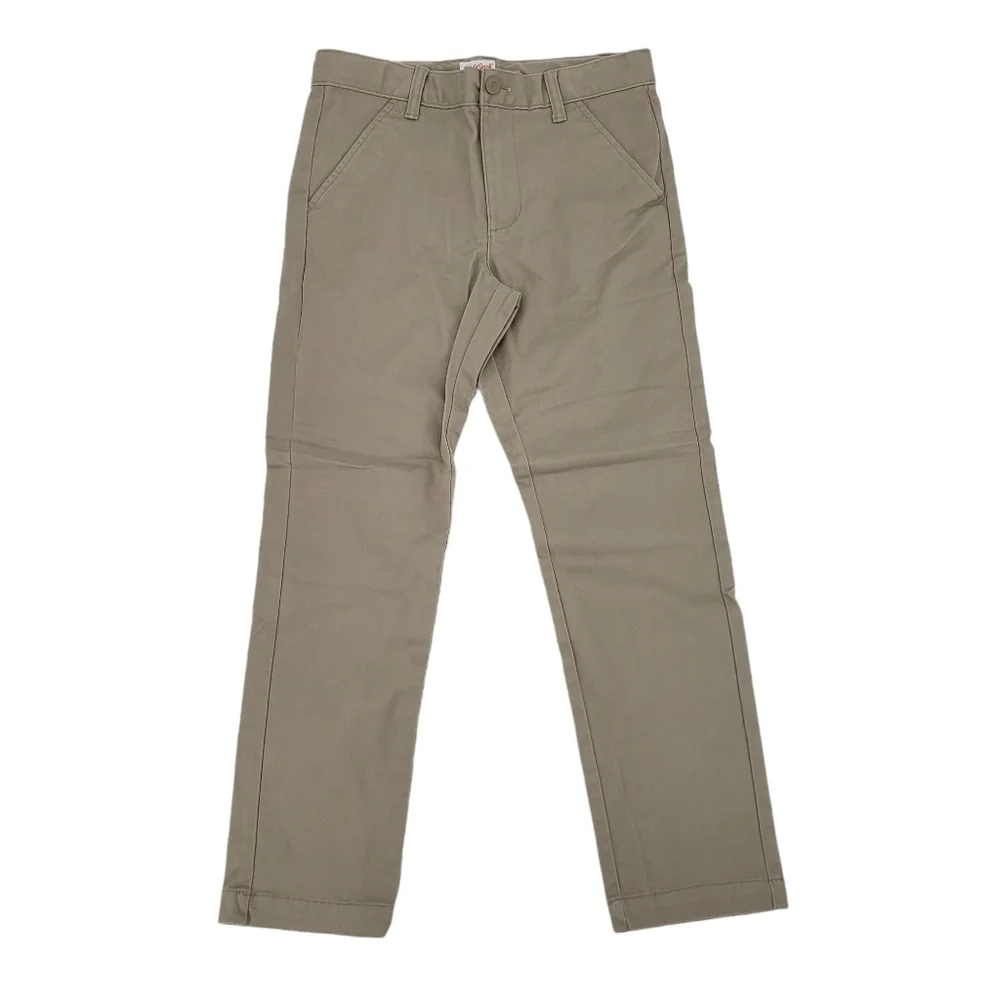 NWT Cat & Jack Boys School Uniform Pants Size 10 Husky  Four Pack Vintage Khaki - Picture 2 of 8